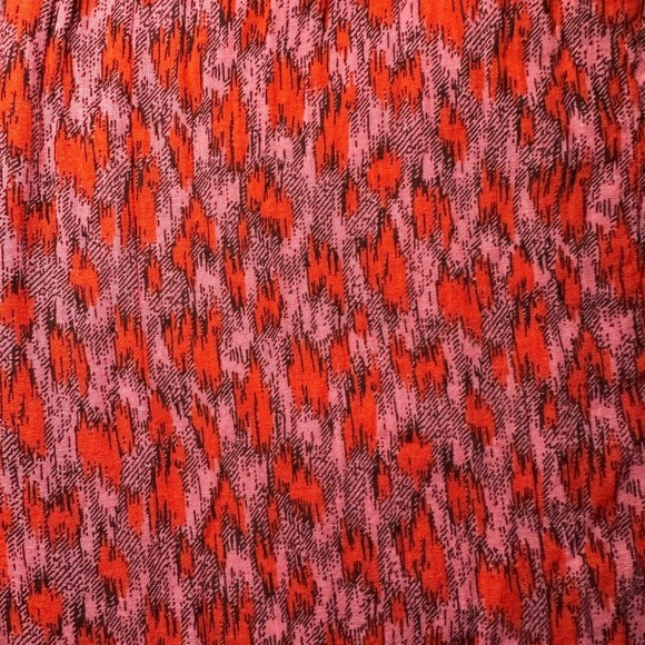 Joie Bondi Tiered Maxi Dress Women Size M Tea Rose Red Cottagecore Boho Coastal‎ - Picture 4 of 13